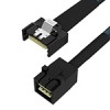 MCIO 4X 转 Mini SAS HD SFF-8643效劳器数据转接线